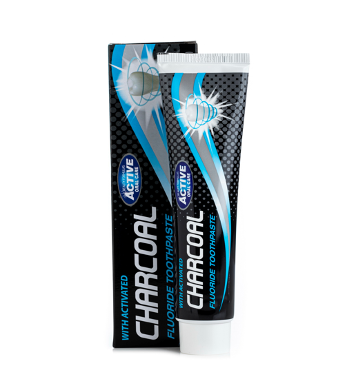 Beauty Formulas Activated Charcoal Fluoride Toothpaste 125ml