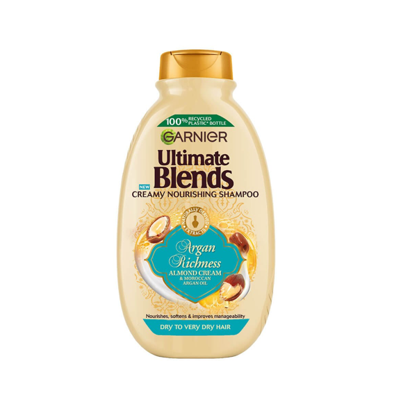 Garnier Argan Richness and Almond Cream Shampoo 400ml
