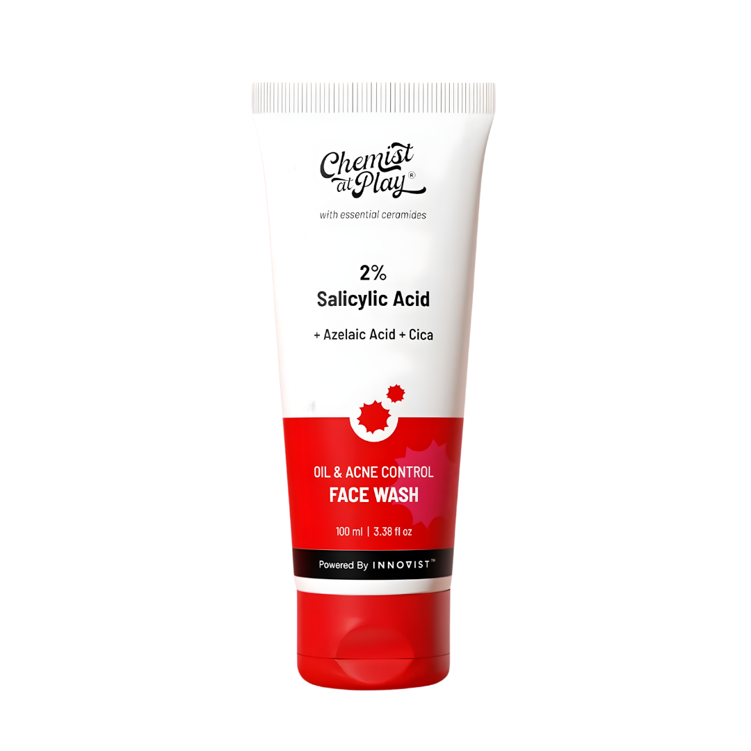 Chemist at Play 2% Salicylic Acid Face Wash for Acne & Oil Control 100ml